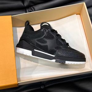 Série de skateboards classiques, baskets de créateur de haute qualité, en cuir, semelle épaisse, chaussures de skate originales de marque exquise - Product Image 1