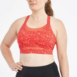 Top da nuoto in stile più comodo da bagno Yoga con spalline <span class=keywords><strong>grandi</strong></span> <span class=keywords><strong>seni</strong></span> cuciti in assorbenti reggiseno sportivo Sexy nudo più votato - Product Image 5