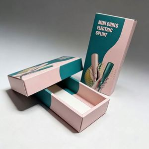 Caja de Cartón Blanca con Acabado UV OEM para Rizador de Pelo, Empaque de Alto Brillo para Herramientas de Peinado y Aparatos de Estilismo - Product Image 1
