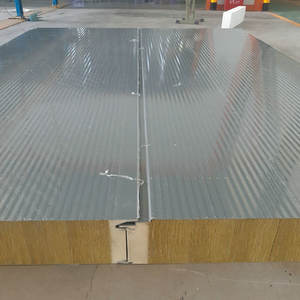 Panneau sandwich en <span class=keywords><strong>laine</strong></span> <span class=keywords><strong>de</strong></span> <span class=keywords><strong>roche</strong></span> à <span class=keywords><strong>prix</strong></span> d'usine, bon <span class=keywords><strong>prix</strong></span>, isolation ignifuge, acier coloré, polyuréthane, bord en <span class=keywords><strong>laine</strong></span> <span class=keywords><strong>de</strong></span> <span class=keywords><strong>roche</strong></span> - Product Image 3