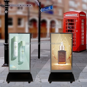 Pantalla Digital Exterior de Doble Cara de 43 Pulgadas 2k, Resistente al Agua, con Ruedas y Alimentación por Batería, IP65, para Animación en Tiendas Minoristas - Product Image 6