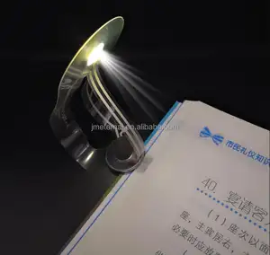 批发电池阅读灯便携式发光二极管简易型两用眼部护理平板书本灯用于床夹阅读