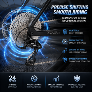 <span class=keywords><strong>Bicicleta</strong></span> de <span class=keywords><strong>Gravel</strong></span> 700C de 24 Velocidades, Cuadro de Aleación de Aluminio, Horquilla de <span class=keywords><strong>Carbono</strong></span>, Frenos de Disco Hidráulicos, 700x50C, <span class=keywords><strong>Bicicleta</strong></span> de Aventura, Venta al Por Mayor OEM - Product Image 2