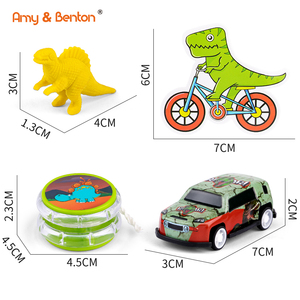 OEM Artículos para Fiestas de Dinosaurios, Rellenos para Bolsas de Regalo de Cumpleaños de Dinosaurios, Yo-yo de Dinosaurio, Borrador, Pegatina, Coches de Juguete Metálicos con Retrofricción para Niños - Product Image 4