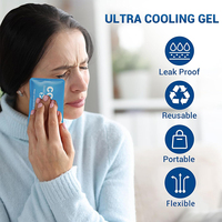 Mini Pack Chaud-Froid 6 pièces en Gel de Nylon pour les Yeux et le Cou – Soulagement de la Douleur – Compresse Chaude-Froide en Gros OEM