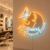 Enseigne lumineuse LED créative personnalisée pour l'extérieur