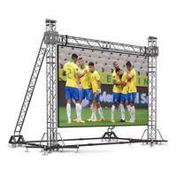 Écran LED publicitaire extérieur fixe haute luminosité Fo P5 960*960mm, panneau LED numérique, écran géant