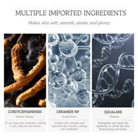 Soin de la peau coréen KUK, formule avancée de raffermissement et d'hydratation de la peau, cordyceps, formule anti-rides pour éclaircir et raffermir le visage