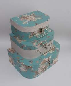 Valise personnalisée argentée pour bébé garçon boîte à souvenirs <span class=keywords><strong>de</strong></span> <span class=keywords><strong>naissance</strong></span> organisateur nouveau-né vêtements couverture douche valise coffret cadeau - Product Image 6