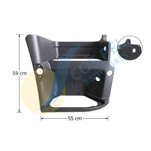 Garantía de calidad FOOTSTEP RH GREY RAL 7021 PP + GF Material Truck Exterior Accesorios para reemplazar/reparar - Product Image 1