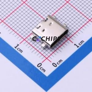 YTC-TC16-3796B USB Connector SMD Connector ( Connector Type: Type-C )( Gender: Female )( Mounting Type: Sink Board ) - Product Image 1