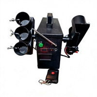 Système de tir d'effets spéciaux de scène, machine à pyro froide en fer à double oscillation pour mariage, télécommande sans fil
