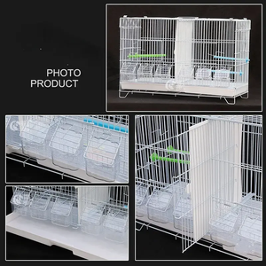 <span class=keywords><strong>Cage</strong></span> à oiseaux de perruche de vol d'élevage en usine pour pinsons perruches calopsittes conures inséparables canaris perroquets <span class=keywords><strong>cage</strong></span> d'éleveur <span class=keywords><strong>5</strong></span> pièces - Product Image 5