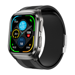 Montre intelligente S17 avec suivi de la santé ECG SOS, pompe à air, mesure de la pression artérielle, suivi de la forme physique, écran AMOLED 2,06 pouces - Product Image 3