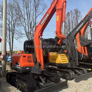 Excavadora usada japonesa Doosan DX60 de 6 toneladas, de segunda mano, con EPA, en stock, de alto rendimiento y a bajo precio. - Product Image 1