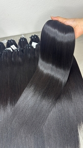 Extensions de cheveux humains bruts alignés sur les cuticules, pré-cousues invisibles, pour tresses naturelles, en gros - Product Image 6