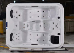 Wirlhpool Hot Spring Hot Tube Outdoor Vasca Hot Tub Acrílico Lujo Spa Bañera Piscina sin fin para 3 personas - Product Image 6