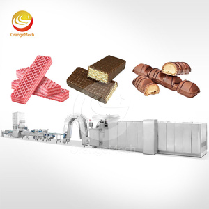 เครื่องทำเวเฟอร์เคลือบช็อกโกแลต กล่องคุกกี้ เครื่องทำวาฟเฟิลบัตเตอร์กรอบ สายการผลิต - Product Image 6