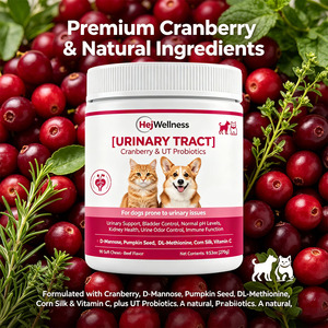 OEM Extrait de Canneberge Vitamine C Haute teneur en protéines Bio Santé Digestive Friandises à Mâcher Souples Nettoyage des Voies Urinaires Soutien de la Vessie <span class=keywords><strong>pour</strong></span> <span class=keywords><strong>Chiens</strong></span> - Product Image 2