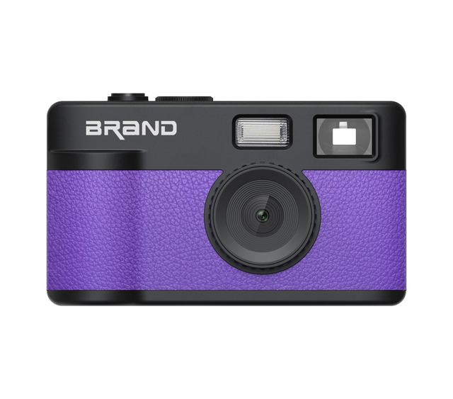 12 MP CMOS Sensor Vintage Screenless Retro Film Camera with Xenon Flash Lamp 8 Filters for 1200mAh Lithium Battery