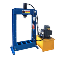 Presse hydraulique à portique électrique de type H ZHONGJIFURUN DYYL-20, 380/220V 1.5kW, facile à utiliser