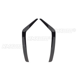 Diffuseur de pare-chocs avant noir brillant pour Ford Mustang Dark Horse S650 2024 - Pièce de modification et accessoires automobiles - Product Image 5