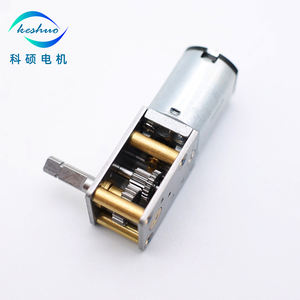 มอเตอร์ไฟฟ้ากระแสตรงแบบเกียร์ N20 ไมโครเวิร์ม พร้อมเพลา 90 องศา ขนาด 12 มม. สำหรับจักรยานไฟฟ้าและหุ่นยนต์ - Product Image 3