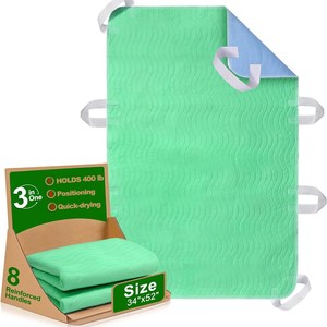 Tapis de transfert de levage de feuille de glissière d'hôpital durable coussin de lit de positionnement patient pour les fournitures de thérapie de réadaptation des personnes âgées - Product Image 3