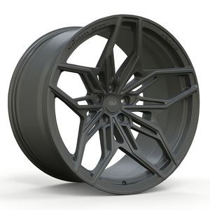 Nuevas Llantas de Carreras Ligeras de Aluminio Forjado 6061-T6 de 17 Pulgadas, de Una Pieza, Color Negro, PCD 112MM, ET 12mm, 1 Año de Garantía para Autos - Product Image 2