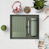 Coffret Cadeau de Papeterie Personnalisé en Cuir PU A5 pour Entreprise, Luxe Moderne et Économique, Promotionnel