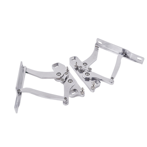 Cerniere per Cofano in Alluminio Billet di Alta Qualità Lucidate per Parti <span class=keywords><strong>Auto</strong></span> <span class=keywords><strong>Classiche</strong></span> Chevy Impala Belair 1964-65 - Product Image 4