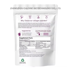 Private Label Multi collagene peptidi idrolizzati in polvere peptidi proteici con acido ialuronico biotina & vitamina C in polvere - Product Image 5