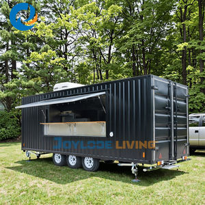 Camion de restauration mobile avec véranda et réservoir d'eau grise, écran LED, entièrement équipé, idéal pour la location. - Product Image 2