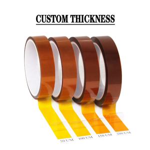 Pita Kapton Perekat Silikon Dua Sisi Film Poliimida <span class=keywords><strong>Pi</strong></span> Tahan Panas Suhu Tinggi Tanpa Residu - Product Image 5