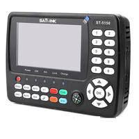 SATLINK ST-5150 DVB-S2/T2/C COMBO HD Satellitenmessgerät H.265 HEVC MPEG-4 16APSK QPSK 8PSK 4,3 Zoll TFT LCD Bildschirm