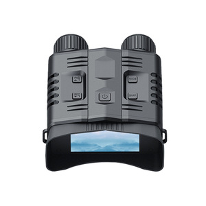 <b>Night</b> <b>Vision</b> Binoculars 25mm 6X-10X CMOS Sensor Full Color Display Infrared <b>Camera</b> For Outdoor Hunting Surveillance - Product Image 1