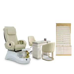 Compre 7 Sets de Spa y Obtenga un Esmaltador de Uñas Gratis, Equipos de Uñas Nuevos OEM/ODM, Cómoda Silla de Pedicura Eléctrica de Cuero - Product Image 1