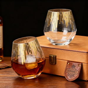 Стеклянные бокалы с выдувным стеклом и логотипом - Product Image 5