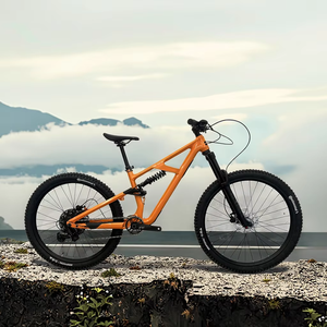 Hot Sale 29 Inch <span class=keywords><strong>Dual</strong></span> Suspension Mountainbike Aluminium Frame Downhill Mtb Enduro Soft-Tail Bike Aanpassen Kleur - Product Image 1