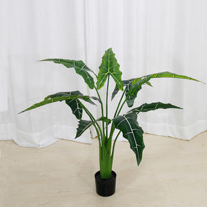 Vente chaude Artificielle Feuille D'<span class=keywords><strong>arum</strong></span> Plante Simulation Plante Verte <span class=keywords><strong>Arum</strong></span> <span class=keywords><strong>En</strong></span> <span class=keywords><strong>Pot</strong></span> Bureau Intérieur Extérieur Décoration Plante - Product Image 5