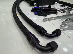 ชุดอุปกรณ์ระบายความร้อนน้ำมันเครื่องแบบกำหนดเองจากโรงงาน SYPES สำหรับรถยนต์ออดี้ เครื่องยนต์ B9 S4 S5 RS4 <span class=keywords><strong>RS5</strong></span> EA839 2.9T 3.0T ระบบระบายความร้อนน้ำมันเครื่อง - Product Image 5