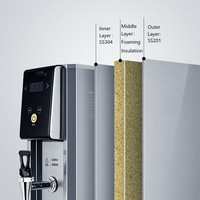 Offre spéciale, équipement de restauration commerciale, chaudière en acier inoxydable pour hôtel, distributeur automatique d'eau potable