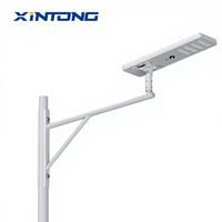 XINTONG 60W 80W 100W 120W 150W Extérieur IP65/66 Étanche Batterie LiFePO4 Intégrée Tout-en-un Lampe solaire LED pour rue Meilleure qualité
