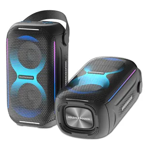 Novo Dual Chifre Equipamento de Som/amplificadores/speaker Efeito de Palco Dj Speaker Plástico Portátil Ativo Moderno Hb990 20 W Preto 2 Peça