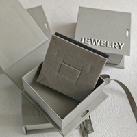 Scatole per Gioielli Personalizzate con Logo, Stile Libro, per Set di Bracciali e Collane, Confezione Regalo con Chiusura Magnetica