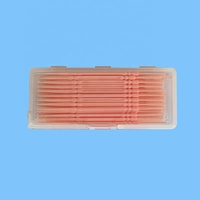 Porte-fil Dentaire Portable en Plastique Réutilisable, Brosse Interdentaire, Cure-dent Angulé, Impression Personnalisée, Prix Bas, Échantillon Gratuit, Jetable