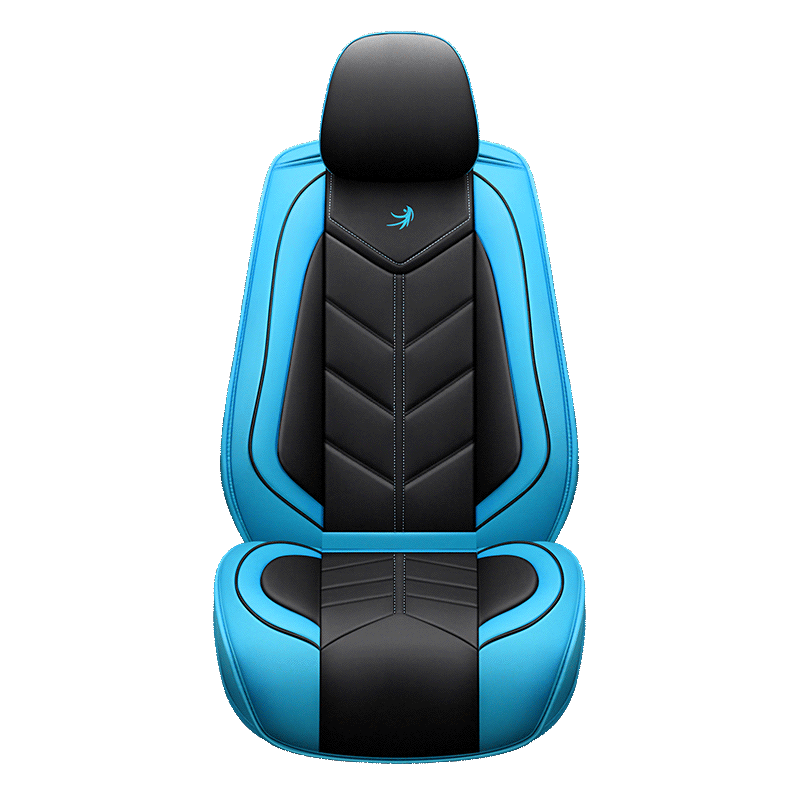 Universal PU Leather Car Seat Covers 9-Piece Set for Ford, All-Season Front &amp; Rear Interior Seat Protector Kit, Easy Installation