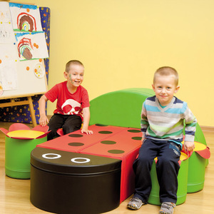 Tabouret enfant Coccinelle : Jouets sensoriels et équipement d'entraînement pour la stimulation précoce en crèche et maternelle - Product Image 3
