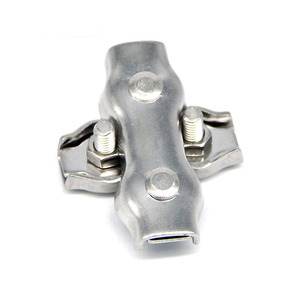 Clip de fixation pour câble métallique Tianli 10 mm M2, simple, en acier inoxydable, pour câble en acier, usage général industriel - Product Image 2