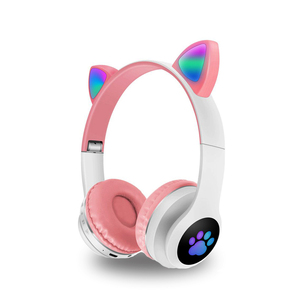 Écouteurs stéréo à oreilles de chat <span class=keywords><strong>2022</strong></span>, <span class=keywords><strong>casque</strong></span> d'écoute Bt 5.0, <span class=keywords><strong>casque</strong></span> de jeu Audifonos P47 - Product Image 4